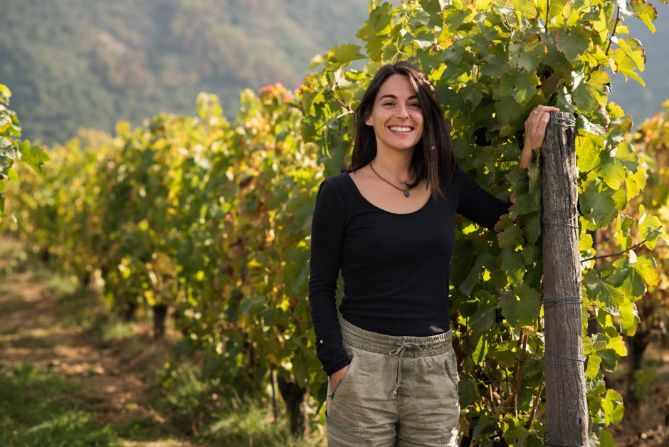 Noelia Orts er ung og dynamisk vinmaker hos Emiliana i Chile. Foto: Produsenten.