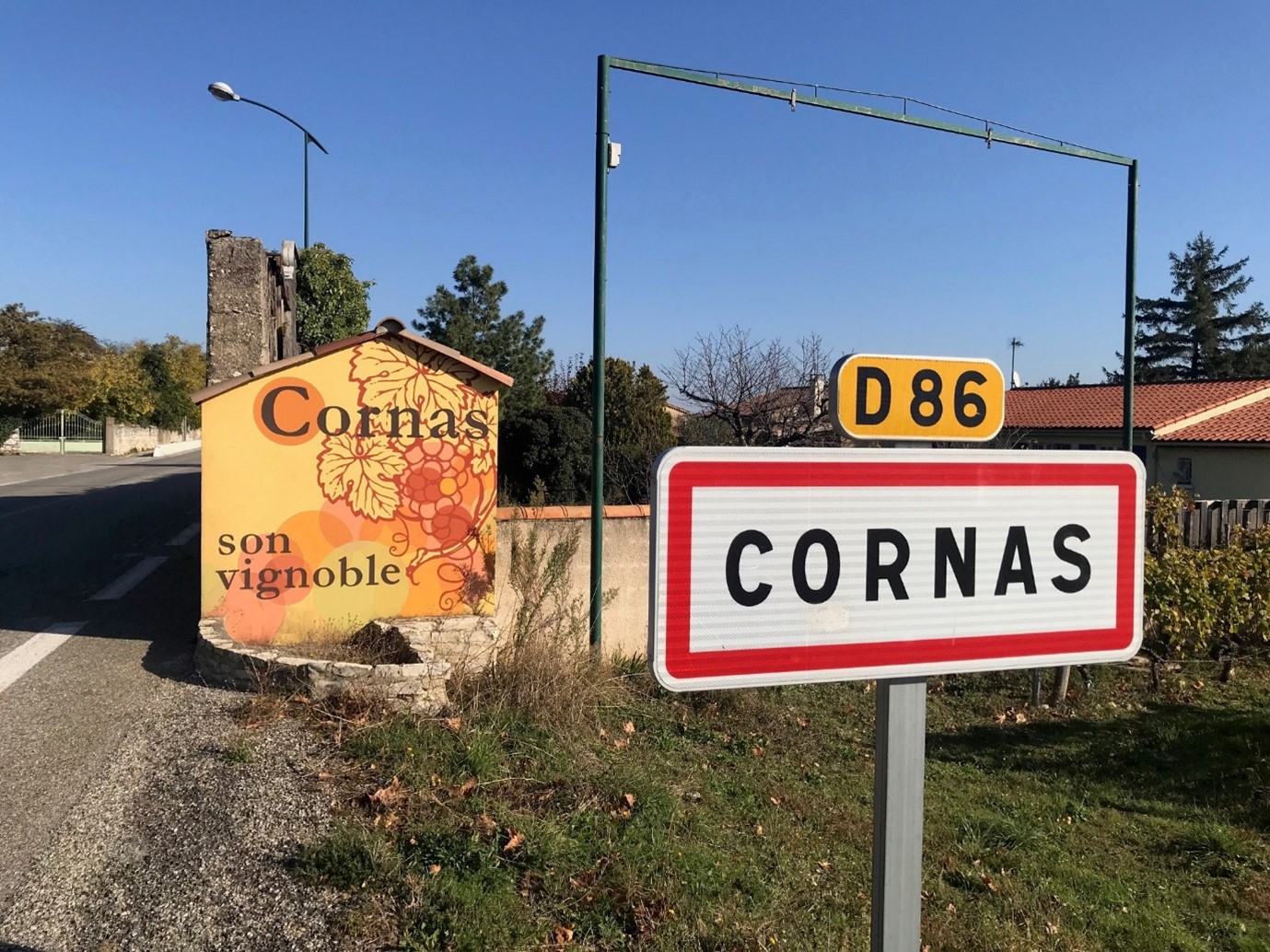Cornas. Presis, mørk konsentrasjon fra Rhône