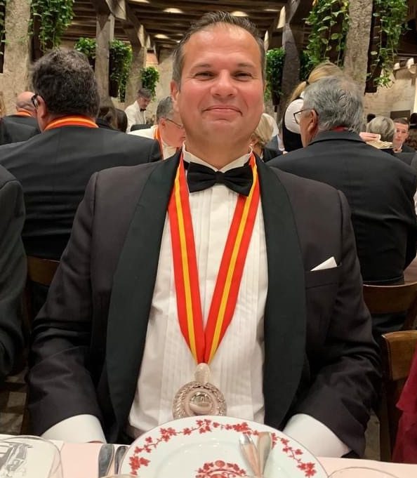 Ridder fra Burgund på Clos Vougeot